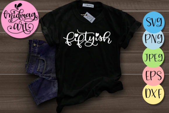 50th Birthday Graphics for T-Shirt Designs