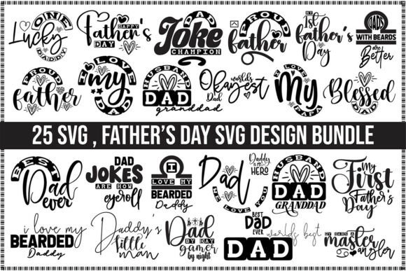 Father’s Day SVG Graphics for T-Shirt Designs