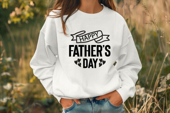 Happy Fathers Day SVG Graphics for T-Shirt Designs