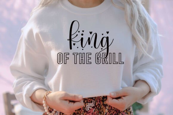 King of the Grill Graphics for T-Shirt Designs