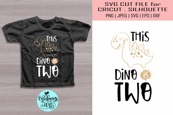 This Dino is Two Svg, Birthday Svg